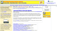 Desktop Screenshot of christianbookshops.org.uk